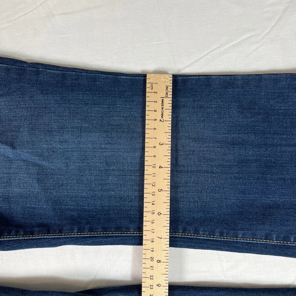 Denizen Levi's Bootcut Jeans Women 12M 31x32 Dark Wash Mid Rise Stretch